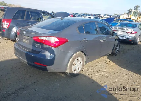 2015 Kia Forte Lx from USA, damaged, VIN KNAFX4A6XF5393109